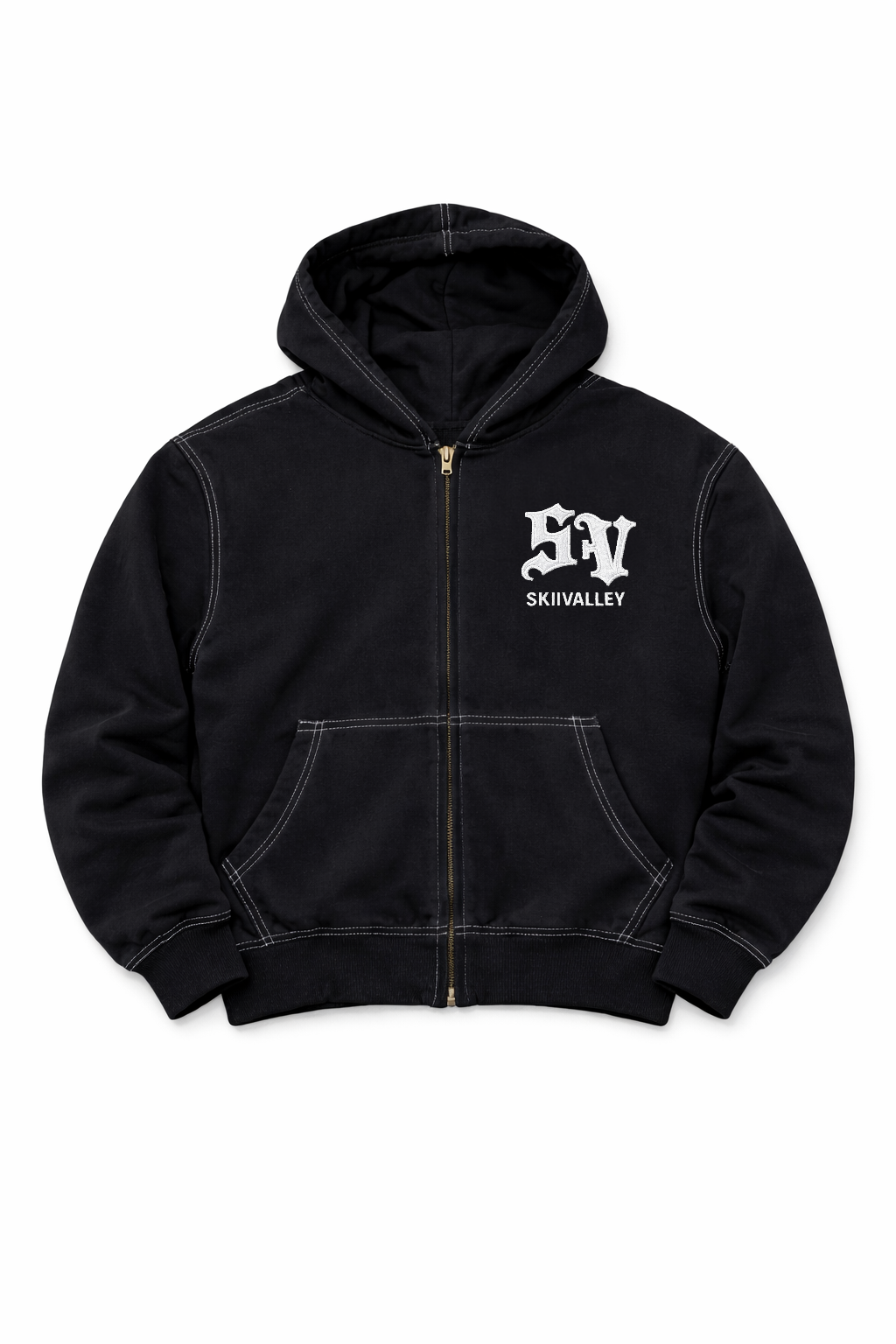 BLACK ICE ZIP UP